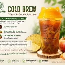 Cold Brew vị Táo Thơm (must try)