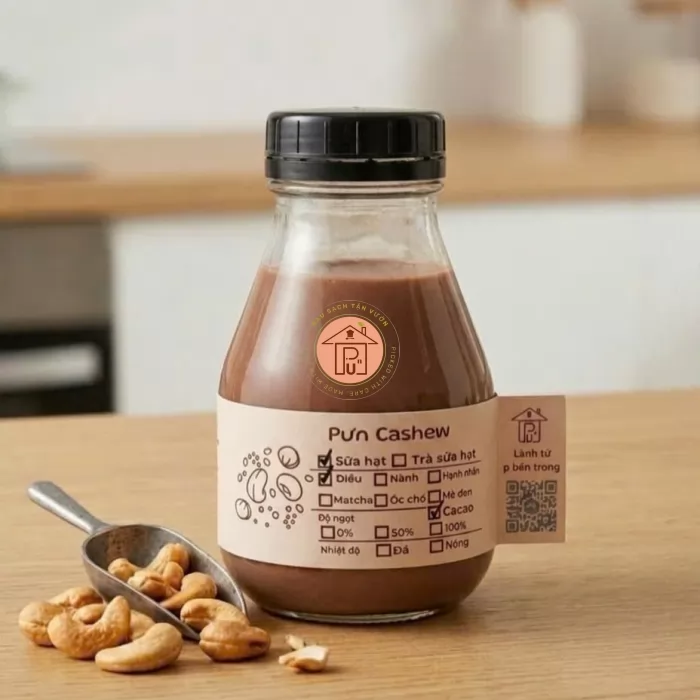 Sữa hạt điều choco