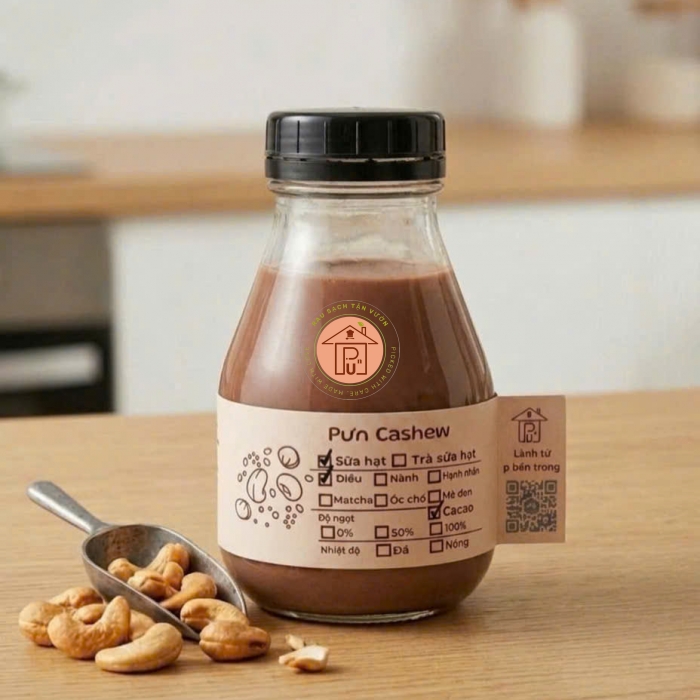 Sữa hạt điều choco
